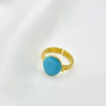 "TURQUOISE" RING GOLD