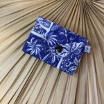 Χειροποίητο Πορτοφόλι ‘BLUE TROPICAL’