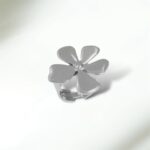 FLOWER RING SILVER