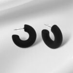 BLACK EARRINGS
