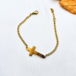 CROSS BRACELET GOLD