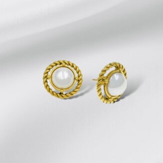 PERLITA EARRINGS GOLD