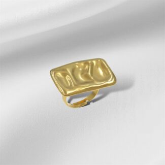 RECTANGLE RING GOLD