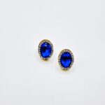 CRYSTAL BLUE EARRINGS