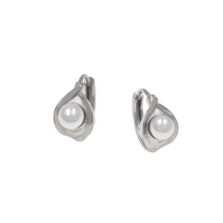 PERLITA HOOPS SILVER