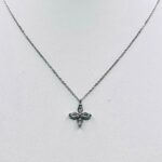 CROSS NECKLACE SILVER