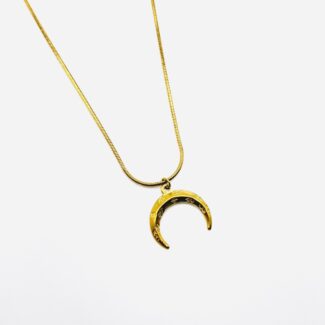 HORN NECKLACE GOLD