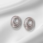 WHIRLIGIG EARRINGS SILVER