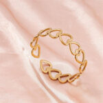 HEARTS BRACELET GOLD