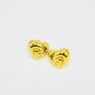 HEARTS EARRINGS GOLD