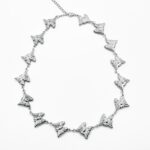 BUTTERFLY CHOKER - SILVER
