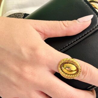 OVAL RING – GOLD