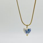 SPRING HEART NECKLACE GOLD