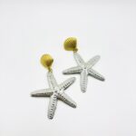 SEA EARRINGS GOLD - SILVER