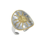SUN RING SILVER – GOLD